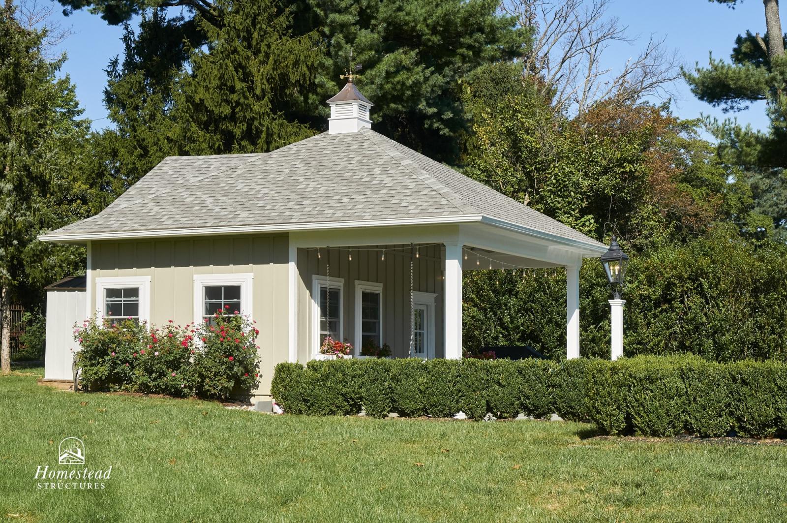 Custom Avalon Pool House Bryn Mawr, PA Homestead Structures